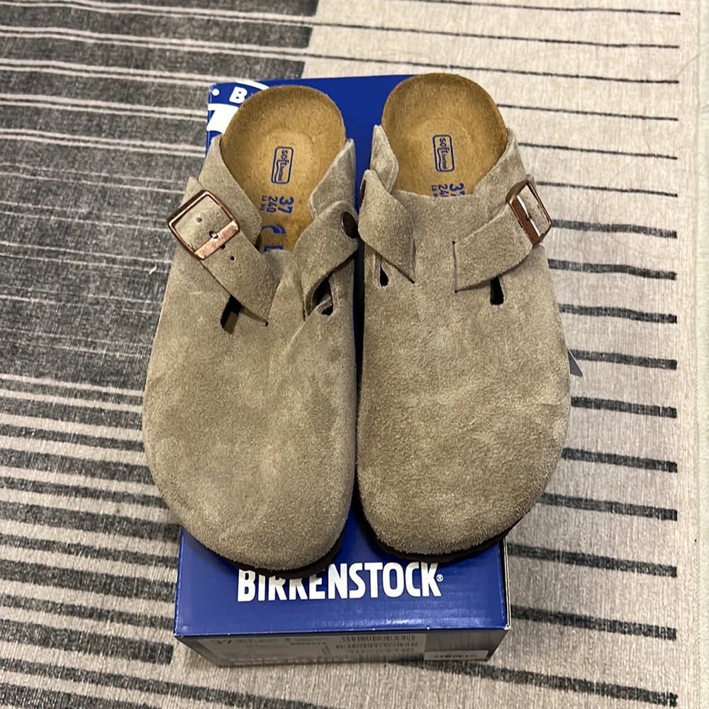 Birkenstock Boston NWT 37